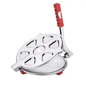 Yuvi fashion point Manual Stainless Steel Puri Chapati Roti Maker Presser Machine