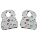 Baby Works Disposable Bibs with Crumb Catcher (Pack of 24)