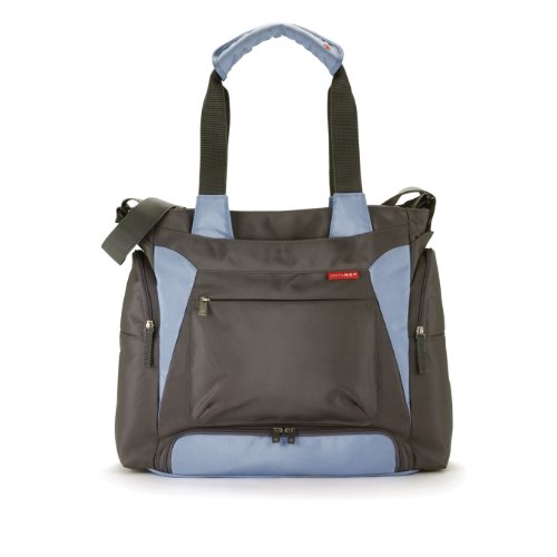 Preisvergleich Produktbild Skip Hop SKI-BENTO-CHARCOAL Wickeltasche, anthrazit / blau