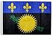 Produktbild Fahne Flagge Frankreich Guadeloupe 30 x45 cm