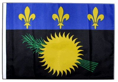 Preisvergleich Produktbild Fahne Flagge Frankreich Guadeloupe 30 x45 cm