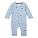Designer Babies Light Blue Boat Patterned Sleepsuit 6-9 Months