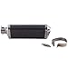 Autofy Universal Triangle Carbon Finish Silencer Muffler Exhaust for All Bikes (Black) RS.3055.00