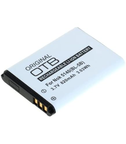 Lot De 100 Batteries Nokia BL-5B (890 MAh) - D'origine, Usage