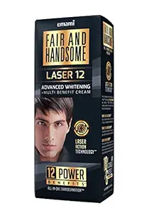 Fair and Handsome Laser 12 Advanced Whitening+ Multi Benefit Cream, 60g