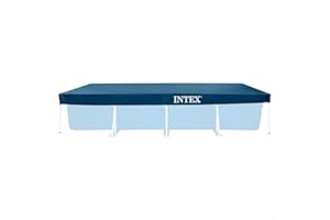 Intex | Couverture de piscine rectangulaire | Bâche de piscine - 450 x 220 cm | Protection idéale pour piscine à cadre rectangulaire