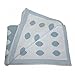 Blue & White Spot Cotton Baby Blanket by Bayla