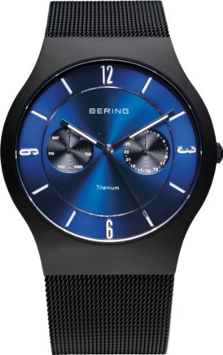 Bering Time Herren-Armbanduhr XL Part Ceramic Analog Quarz Edelstahl beschichtet 11939-AZ1 Bering Time Herren-Armbanduhr XL Part Ceramic Analog Quarz Edelstahl beschichtet 11939-AZ1