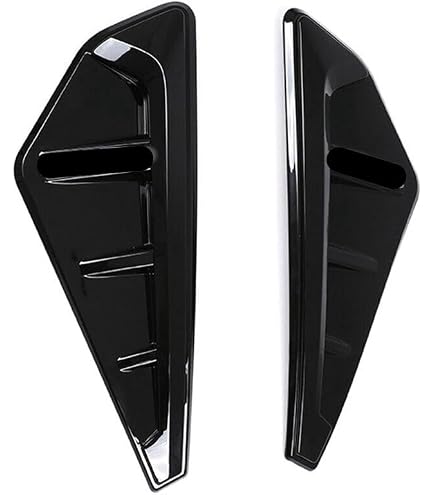 Chrome Hood Side Vent Covers For 2006-2009 Hummer H2 – Intake Bezel Trim Pair