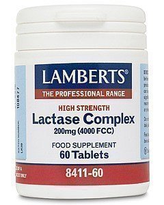 Preisvergleich Produktbild Lactase Complex 200 mg (4000 FCC) 60 Tabletten LB