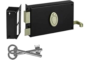 Abus FD0727207A SA H 4G T G Serrure en applique à tirage/horizontale avec fermeture à clé pour ouverture extérieur gauche 80 x 140