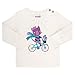 Kite Baby Girls Pretty Kitty Long Sleeve T-Shirt, Off-White (Cream), 3-6 Months