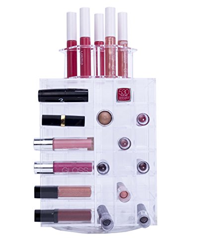 Feibrand Lipsticks Lippenstift Aufbewahrung Halter Tower Kosmetik Make-up Organizer für 80 Lipsticks - 3