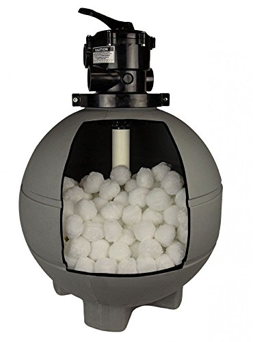 Aitsite 700g Filter Balls Pool Filterkessel Sandfilter 25 kg Filtersand Quarzsand Ersatzprodukte - 2