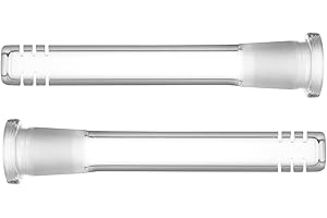 BMTick Adattatore Diffusore Chimico con Down Stem, 18mm, 12CM, Confezione da 2