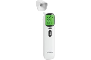 IEA Medical Digitales Infrarot-Fieberthermometer für Babys, Kinder & Erwachsene, Thermometer zur Fiebermessung mit Fieberalarm, Stirnthermometer Kontaktlos, Fiebermesser