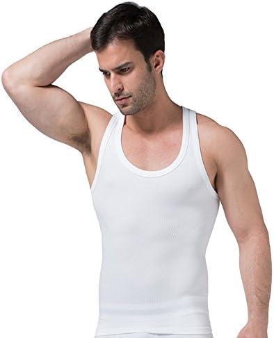 FitnessSun - Mens Quick Dry Tights Undershirt - Compression Base layer - Body Shaper Sports Muscle Tank Top