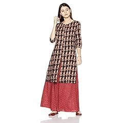 Amazon Brand- Myx Women's Cotton Straight Kurta