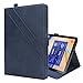 Produktbild PAN-DE TABCases Horizontal Flip Doppelhalter Ledertasche für Galaxy Tab S4 10.5 T830 / T835, mit Kartensteckplätzen & Bilderrahmen & Stiftschlitz (Schwarz) (Farbe : Blue)