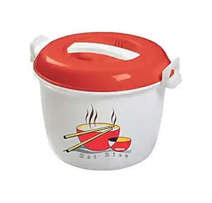 Nayasa 3L Rice Cooker, Red, (NP3665)