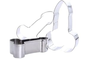 BEITO 3 pezzi di cookie set biscotti in acciaio inossidabile cottura da forno di pasticceria da pentola fai da te