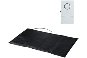 PENTATECH Alarmtrittmatte Schwarz 95 dB 33620 1 - Pack