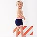 Splash About Kids' Reusable Swim Happy Nappy - Navy/Red Stripe, X-Large (12-24 Months)