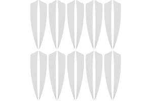 DONGKER Piuma di Freccia, 20 Pezzi Piume di Tiro con L'Arco, Piume di Tacchino per Tiro al Bersaglio