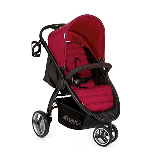 Hauck Lift-Up Three Easyfold Pushchair - Red