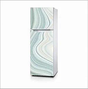 Artway White Skin Fridge Sticker Decorative Refrigerator Door Sticker PVC Vinyl Multicolor Design Fridge Wrap Sticker (160 cm x 60 cm or 63 X 24 Inches)