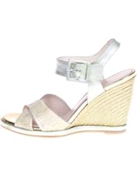 ROBERTO BOTELLA - <p>Sandalia cuña forrada</p> - Color Verde - Combi1 - Talla 39