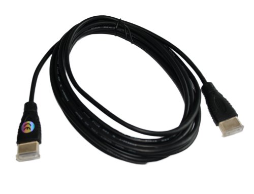 HCL® 3,0m HDMI Kabel 1.4 High Speed mit Ethernet 3D Full HD TV LCD PS3 HDTV Xbox 360 – 1.4a – Highend Stecker mit vergoldeten Kontakten - 3