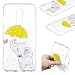 Produktbild HopMore Compatible with Xiaomi Pocophone F1 Panda Hülle Silikon Transparent Kreativ Muster Lustig Schutzhülle Durchsichtig Handyhülle Ultra Dünn Stoßfest Gummi Silikonhülle Case Cover -