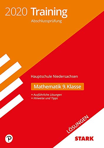 STARK Lösungen zu Training Abschlussprüfung Hauptschule 2020 - Mathematik 9. Klasse - Niedersachsen