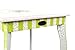 Teamson Design Corp Fantasy Fields - Crackled Rose End Table