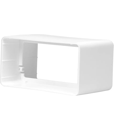 Condotto Ventilazione 220x90mm - 0,5m Per Impianti Aria