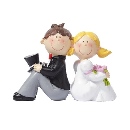 Tischdeko: Hochzeitspaar, 40 mm