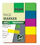 Sigel HN615 Haftmarker Film, 200 Mini-Streifen im Format 12...