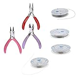 * Ideal para fabricar componentes de joyería, como cadena de correo, cadena de cuentas, earwires y colgantes envueltos en alambre;
