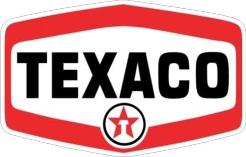 Vintage Texaco Gas Oil Gasoline Decal - High Quality Digital Print