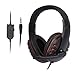 Produktbild PS4 Gaming Headset, YKS 3.5mm On Ear Surround Sound Ohrhörer und Lautstärkeregelung Geräuschunterdrückung mit Mikrofon für PS4 / Xbox One / PC / Mac / Smartphone / iPhone / iPad