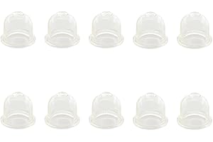 MCHNIC 10x Primer Pump Primer Bulbs for Stihl FS38 FS40 FS45 FS55 FS56 FS80 FS85 FS130 FS130 Brush Cutter BG45 BG56 BG86 Leaf Blower Replaces 4226 121 2700, Zama 0057003 000057004 cm