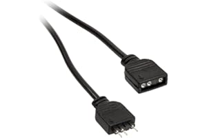 Kolink PC-Lüfter Verlängerung [1 x PC-Ventilator, weiblich, 3-polig, 1 x PC-Lüfter, männlich, 3-polig, 50,00 cm, Schwarz