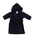 BR1203N CozyBear Navy Towelling Bath Robe - age 2 to 3 years