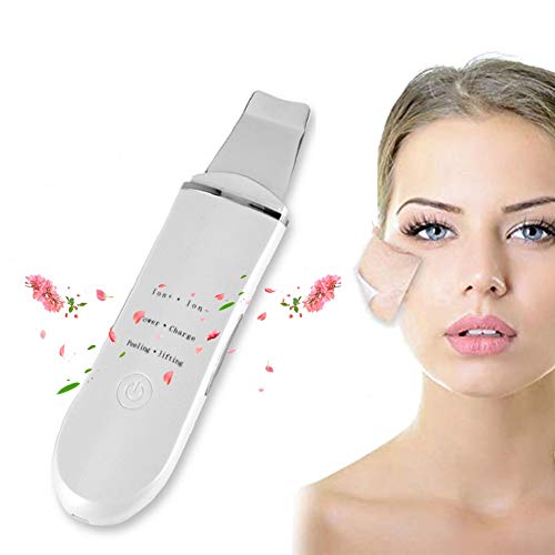 SYANG Nettoyeur de Pores,Épurateur ultrasonique de Peau, Ultrason Visage Épurateur de Peau, Appareil de Soin Massage pour l'acné Le Visage Ultrasons Visage Cleaner,Appareil À Ultrasons
