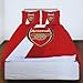 Produktbild Offizielles ARSENAL FC Doppel Bettbezug Set (inkl. 2 x Kissenbezüge)