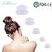 Produktbild Anti Cellulite Cup, BUDDYGO 5 Stück Schröpfen Set Silikon Schröpfgläser Set Schröpfgläser Vacuum Cup Körper/Gesicht Anti-Cellulite-Vakuumtherapie-Tassen Home Spa Health Care (anti cellulite)