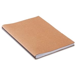 X17 A4 + Road Skin 2 Notes + Double Case - Only Ring Binder Conference Folder with Organiser, Modular Notebook, Leather Fase Material cork