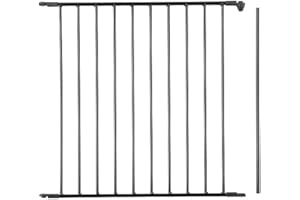 BABYDAN Baby Dan 67256-2600-12 Estensione L da 72 cm X Flex, Antracite