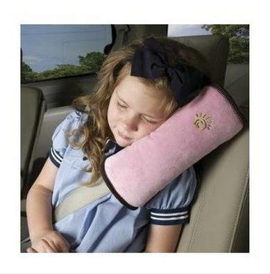 KooPower Car Safety Seat Belts Pad Pillow Cushion for Children Kids Pink
